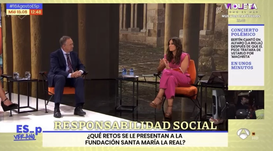 Un placer volver a la tele