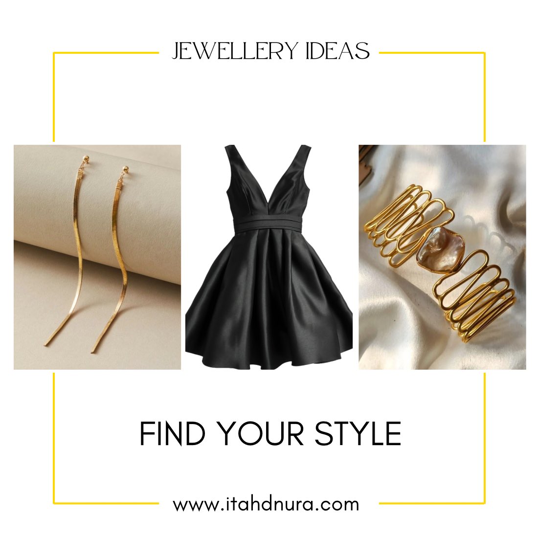 Elevate your LBD with a touch of elegance ✨✨

itahdnura.com 

#LBDGlam #StyleYourOutfit #FindYourStyle #JewelleryIdeas