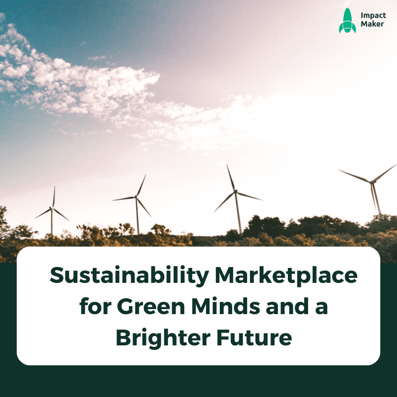 ImpactMaker_'s tweet photo. Unlocking Sustainability: Explore the marketplace for green minds and a brighter future. 
Check out our latest blog post to dive into the world of sustainable living and innovation.
https://t.co/tjWrugQ3ls
#Sustainability #talents #Marketplace #SustainabilityMarketplace #experts https://t.co/GdRLpmPV9t