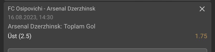CanliMerkezi's tweet photo. #melbet #canlibahis #canlı #iddaa #nesine #bilyoner #tuttur #misli #bet #livebet #kasakatlama #rolling #inplay #livebetting #casino #bahis #kombin #kasabahsi deplasman takımı 2.5 üst https://t.co/dXkYiSD4Tx