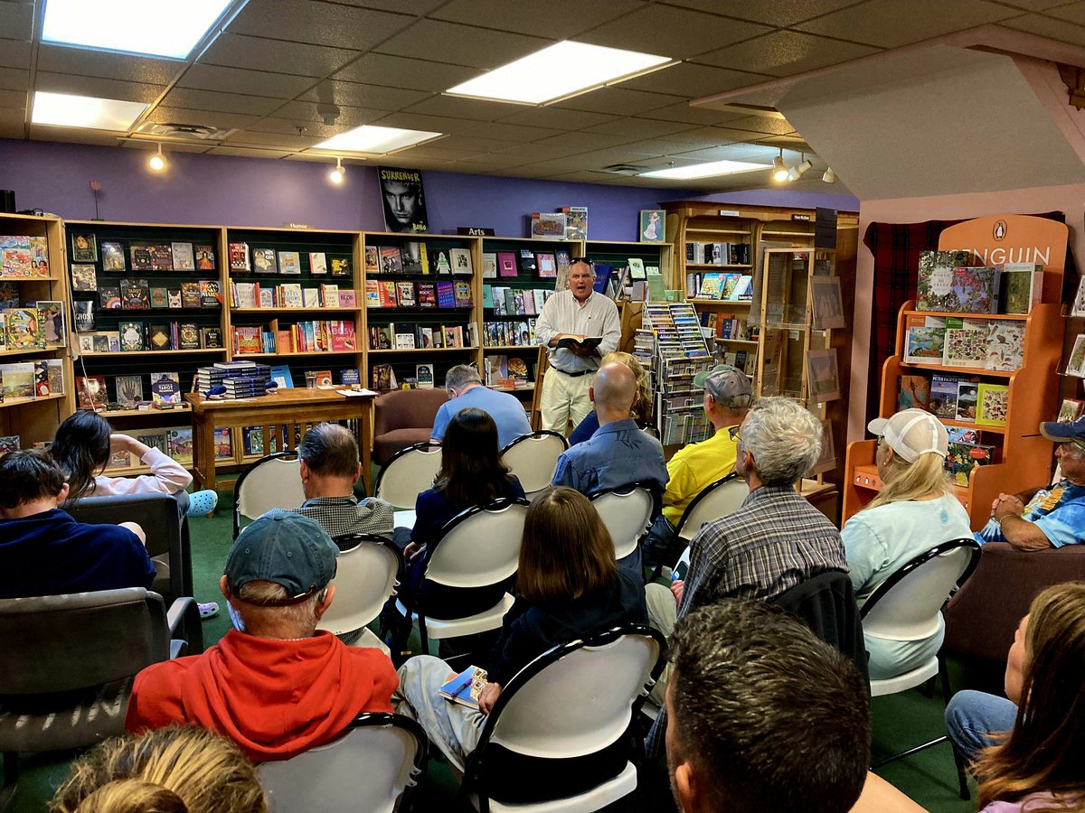 Ret Talbot (@rettalbot) on Twitter photo Thanks to <a href="/WhiteBirchBooks/">White Birch Books</a> for hosting me last night! What a great audience and outstanding host. <a href="/GregSkomal/">Greg Skomal</a> and I are so thankful to indie bookstores like White Birch for helping us spread the word about this remarkable conservation success story!
#chasingshadows
<a href="/WmMorrowBooks/">William Morrow</a> Thanks to <a href="/WhiteBirchBooks/">White Birch Books</a> for hosting me last night! What a great audience and outstanding host. <a href="/GregSkomal/">Greg Skomal</a> and I are so thankful to indie bookstores like White Birch for helping us spread the word about this remarkable conservation success story!
#chasingshadows
<a href="/WmMorrowBooks/">William Morrow</a>