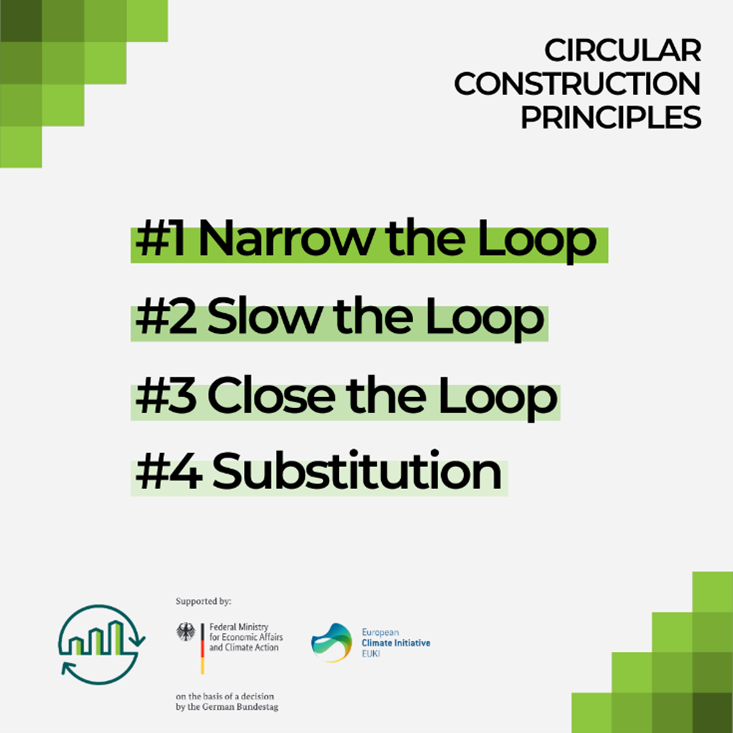 Exciting news! Over the next 4 weeks on Wednesday (6, 13, 20, 27 September), we will be exploring the world of circular construction and sharing insights on its 4 key principles: Narrowing the Loop, Slowing the Loop, Closing the Loop, and Substitution! 
Stay tuned! 💚🌎