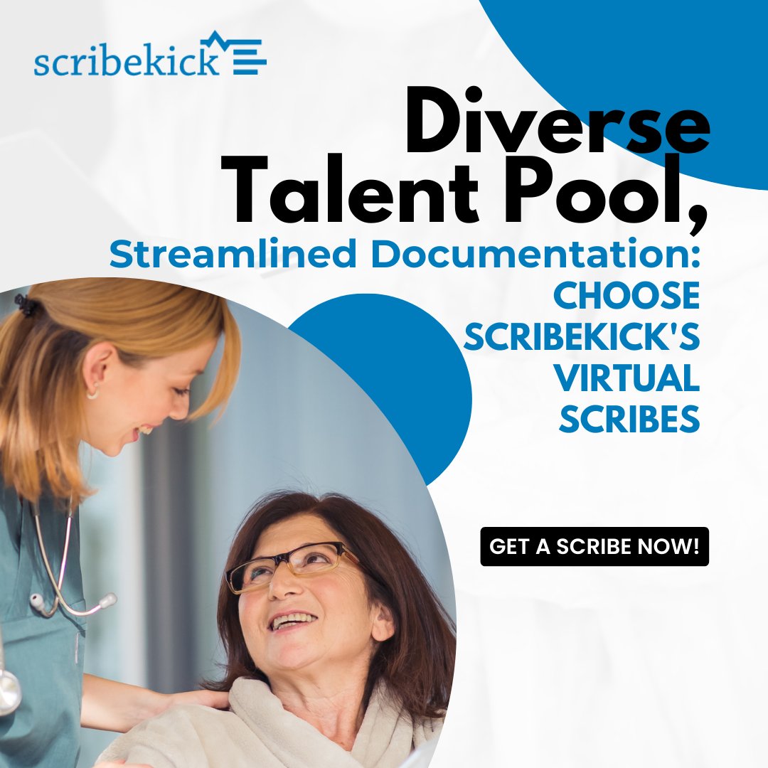 scribekick's tweet photo. Expand your horizons! Hiring virtually opens doors to a diverse range of skilled candidates. Scribekick's virtual scribes are top-notch professionals ready to streamline your healthcare documentation.
Visit https://t.co/6q6V2assDo
*
*
#virtualscribesuccess #scribekickteamwork https://t.co/q7xHf4j6Vv