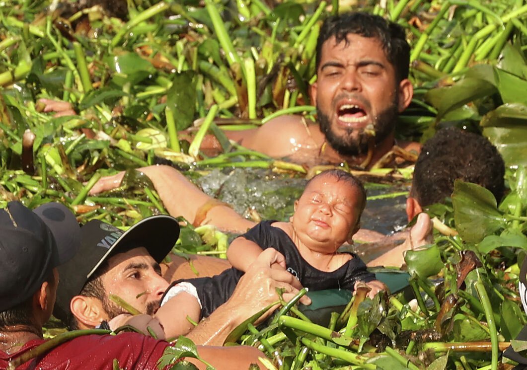 mhdksafa's tweet photo. You cannot worship the child in the manger while drowning the child at the border. https://t.co/QMbodsXt2l