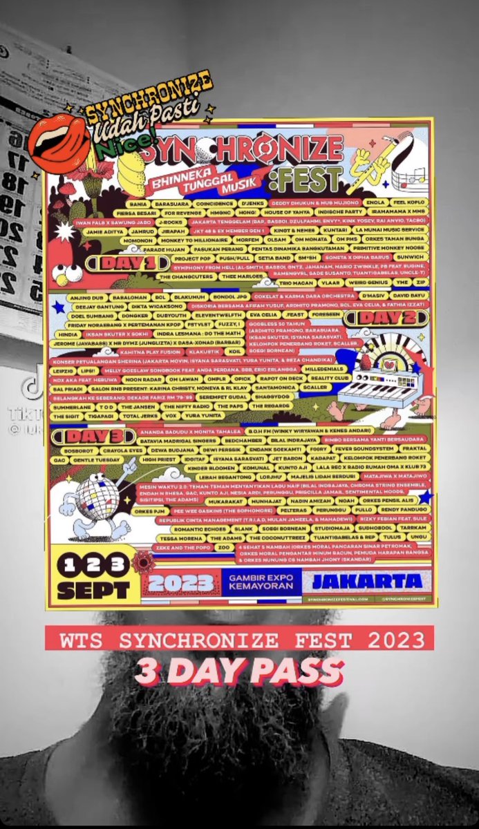 paleposer's tweet photo. Bantu teman jual tiket! @SynchronizeFest
2 tix 3 day pass!
kalau beli langsung 2 dapet diskon, nnti langsung aja DM
#wtssynchronizefest #synchronizefest2023 #jualtiketsynchronizefest2023 #wtspresalesynchronizefest #bukancalodemituhan https://t.co/nBw72jhxW4
