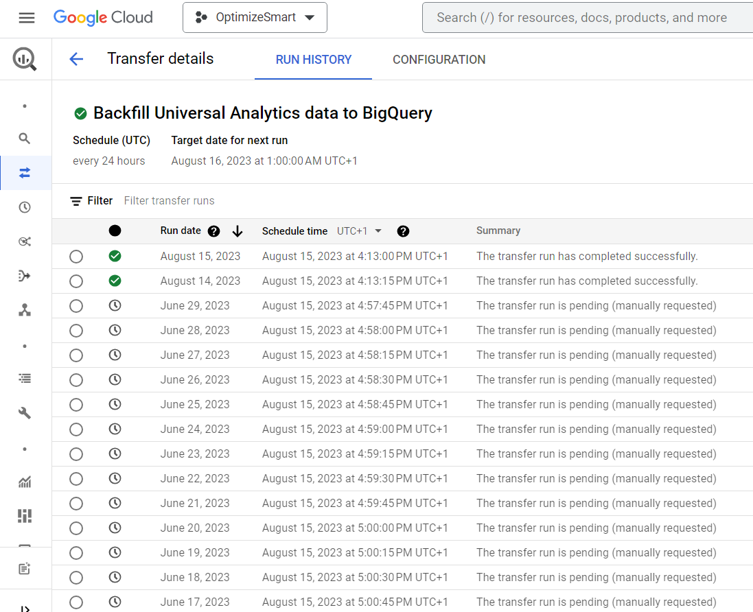 If you want to save your historical Universal Analytics (GA3) data from being deleted, then one of the options is to backup Universal Analytics data to #BigQuery.

Google will delete all of your historical universal analytics data on July 1st, 2024.

By backfilling Universal
