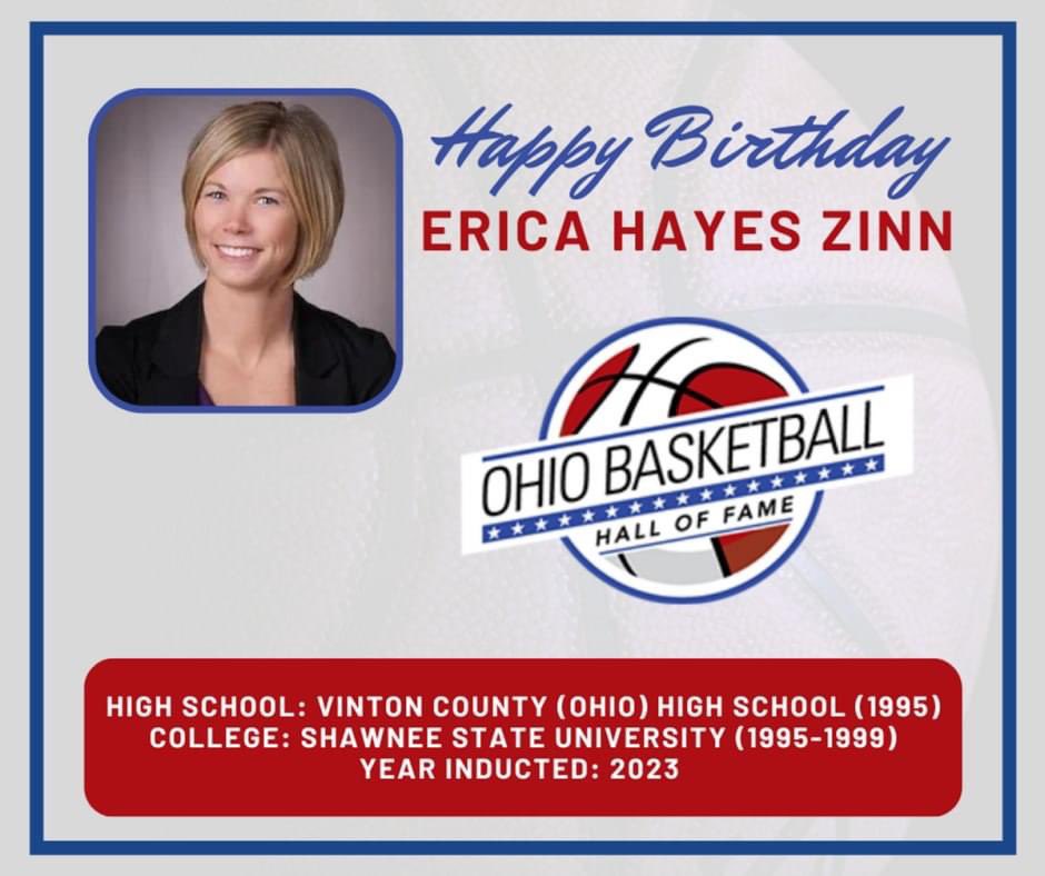 🎂 | Happy Birthday to Ohio Basketball Hall of Fame Inductee Erica Hayes Zinn!

A star player on one of the best women’s teams in memory, Erica Hayes Zinn clearly is a worthy addition to the Ohio Basketball Hall of Fame. 

📰: shorturl.at/jsMN3