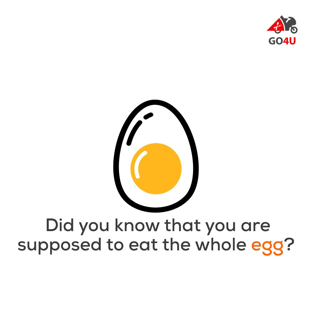 Go4u_ng's tweet photo. Don't fear cholesterol myths, studies show that eggs don't raise blood cholesterol for most.
Moreover, the yolk is packed with nutrients that aids metabolism.
Soon, GO4U will be available to run your food errands.
Anticipate our launch๐
#Go4u #egg #kuda #opay #BBNaijaAllStar https://t.co/bXrJWc2Kvq