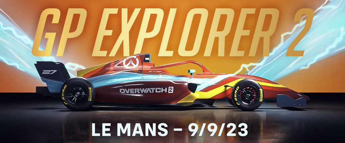 OWCavalryFR's tweet image. Je suis invité par Blizzard au GP Explorer 2 🏁 

C'est assez improbable d'aller au Mans sur le Circuit Bugatti grâce à Overwatch 2, ça va être le feu 🔥

Je vous partagerai l'aventure sur Instagram &amp;amp; Twitter !