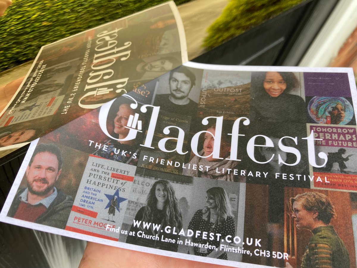 Postcards! A thread 🧵

Have you seen our postcards popping up around Flintshire and Chester? Each Gladfest postcard is a sincere invitation to a festival with a real DIY ethos...