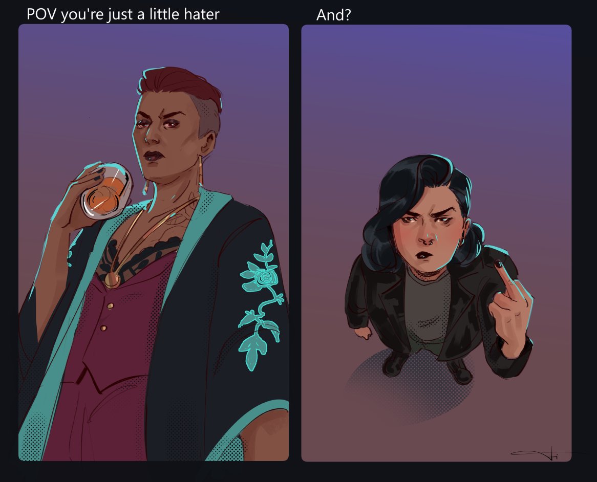 That meme just feels so THEM

#StrayGods