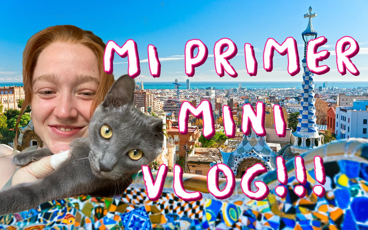 Giinger423's tweet image. AHORA A LAS 21:00H YA DISPONIBLE MI PRIMER MINI VLOG!! QUE ILUSIÓN! ESPERO QUE OS GUSTE MUCHÍSSIMO!
youtube.com/@Giinger423 
#cattravel #vlog