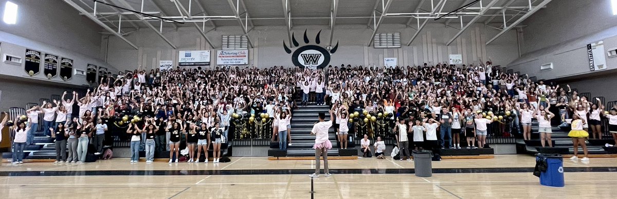 It’s the first day of school and our Westview tradition is to welcome our Freshmen is through a Link Crew assembly and small group connections. Every day is a great day to be a Wolverine!