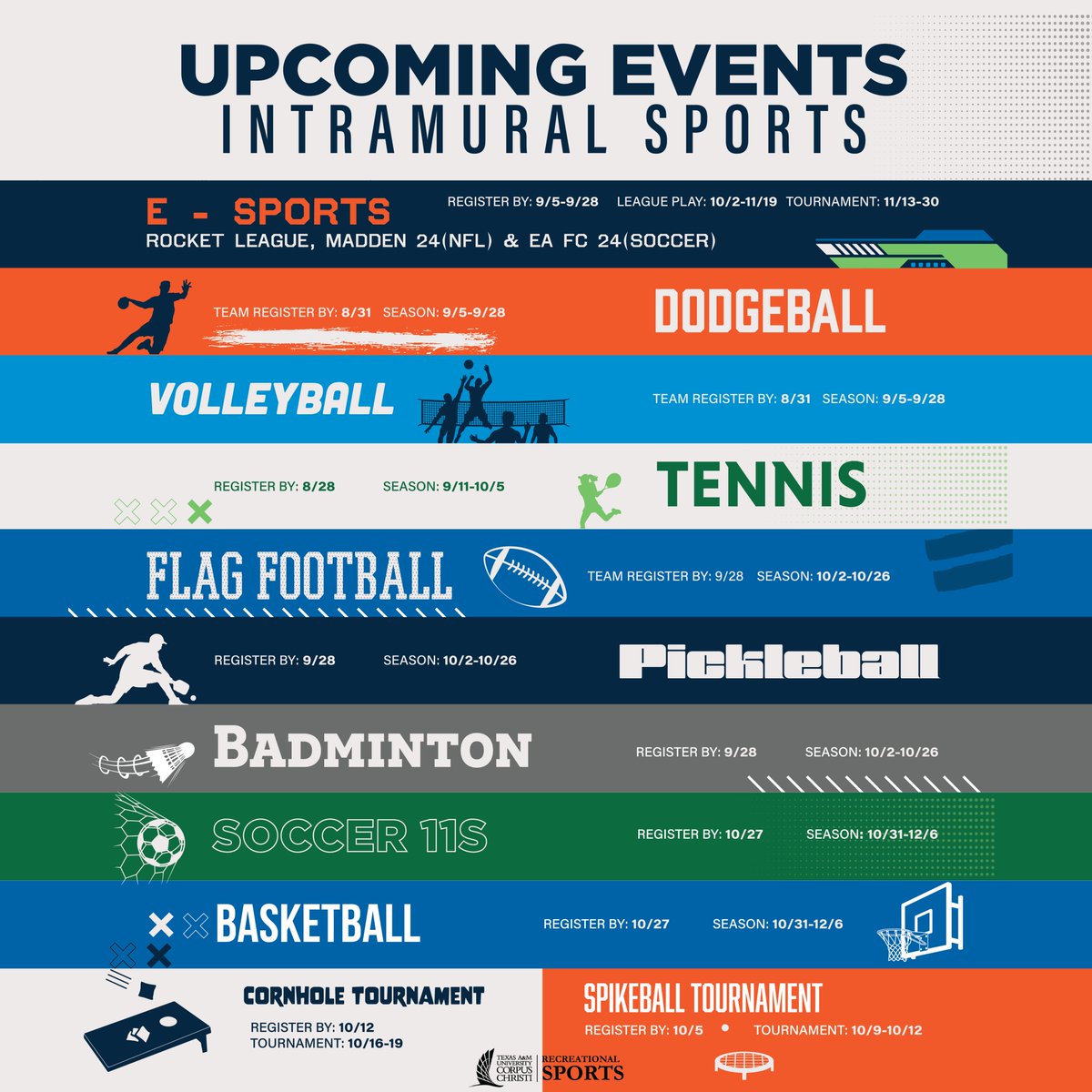 TAMUCC Rec Sports tweet media