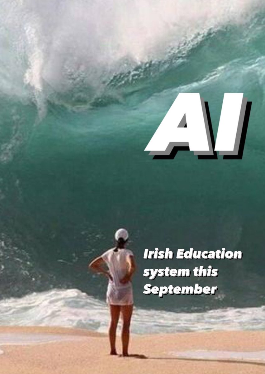 🇮🇪🤖👩‍🏫🇮🇪 this September sees the fuller impact of A.I. on Irish Ed. The potential is huge, but caution, guidance & CPD are key. So if you need CPD on-site or online ? Drop me a DM for details #BuckleUp #edchatie #edtech  #AIinEducation #CPD #ResponsibleInnovation