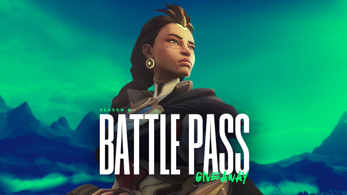 🤩 IT'S GIVEAWAY TIME 🤩 We're giving away FIVE Season 6 Battle Passes! To enter ⬇️ 💚 Follow @VancouverTitans 🔁 RT + Like 🥰 Tag your duo ✨ Packs provided by Blizzard ✨