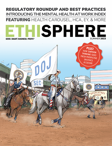 Our Summer issue is here, with more than 50 pages of outstanding content on third party messaging, workplace mental health, how general counsels can drive ESG, and more! Sign up for our newsletter today to get your free PDF of the issue. lnkd.in/e8f9tyDi