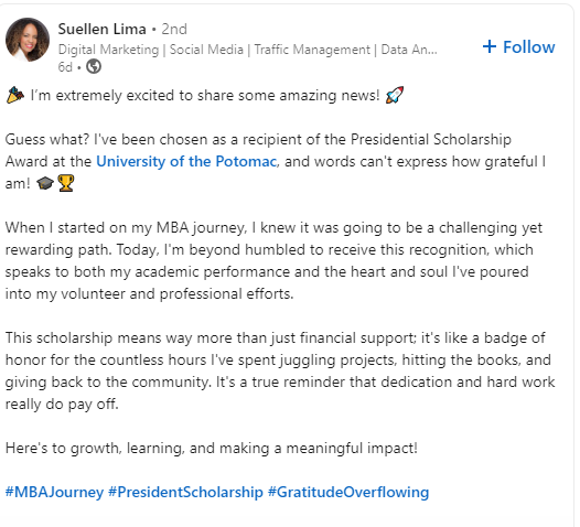 University of the Potomac tweet media