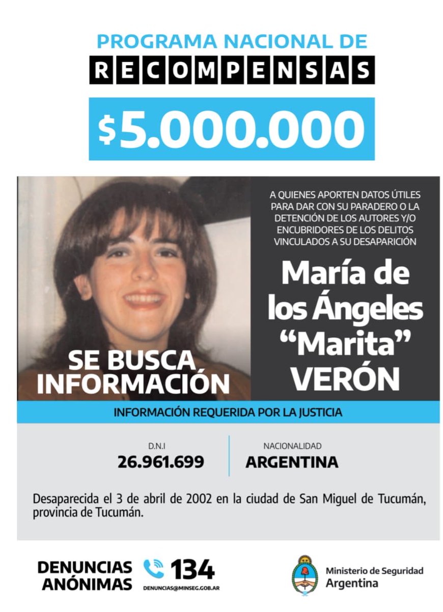 ⁦<a href="/fundacionmdla/">Fundación María de los Ángeles</a>⁩ ⁦<a href="/AyelenMazzina/">Aye Mazzina</a>⁩ ⁦<a href="/CaroGlasberg/">Caro Glasberg</a>⁩ ⁦<a href="/rearteramiro/">Ramiro Rearte</a>⁩ ⁦<a href="/PierinoMalpaso/">Pierino Sierralta</a>⁩ ⁦<a href="/LAVOZcomar/">LAVOZcomar</a>⁩ ⁦<a href="/LaGacetaTucuman/">La Gaceta de Tucumán</a>⁩
