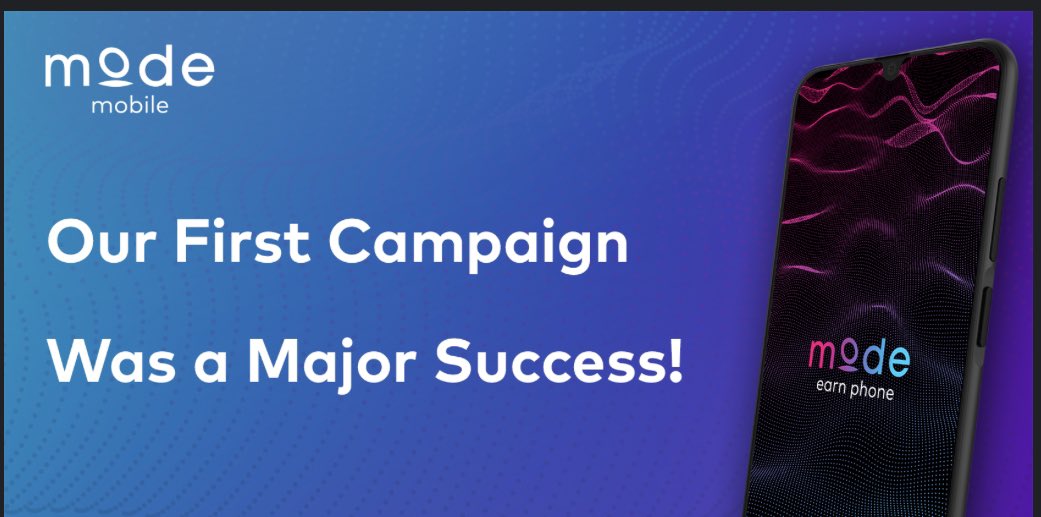 ElevatedTrail's tweet image. #ModeMobile finished their round of financing ahead of schedule! Excited to be a part of this potentially huge endeavor
#Investments #TechIPO #Stocks
