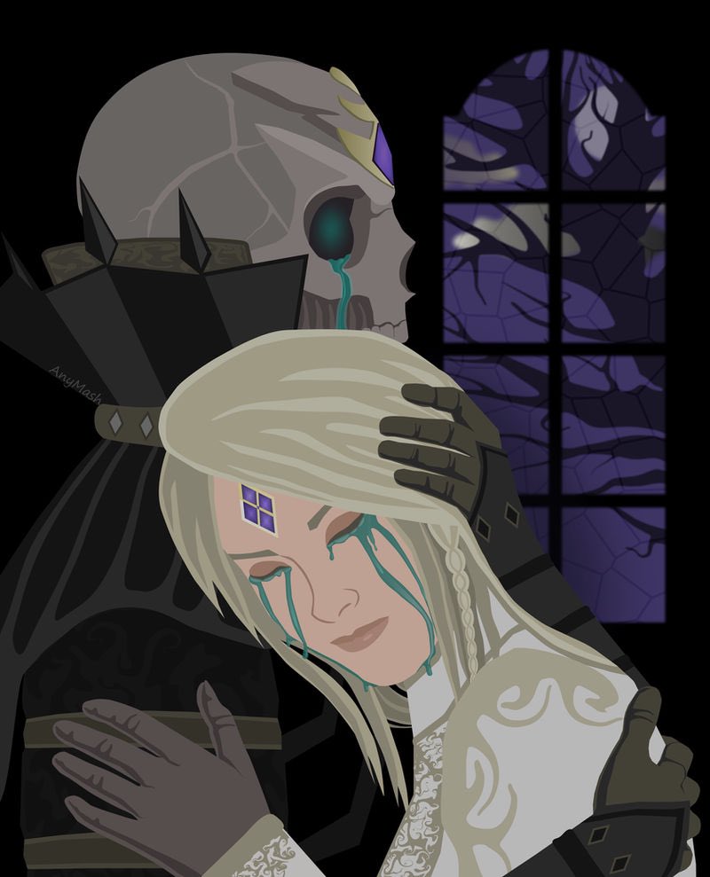 lifestream223's tweet photo. Fatherly love
 #DivinityOriginalSin2 #Fane #Dallis #hammer #Eternals #DoS2 
credits to Nastea-Anymash https://t.co/2xJk391kxm