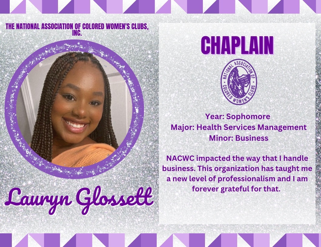 Meet W.O.I’s new Chaplain, Lauryn Glossett💟