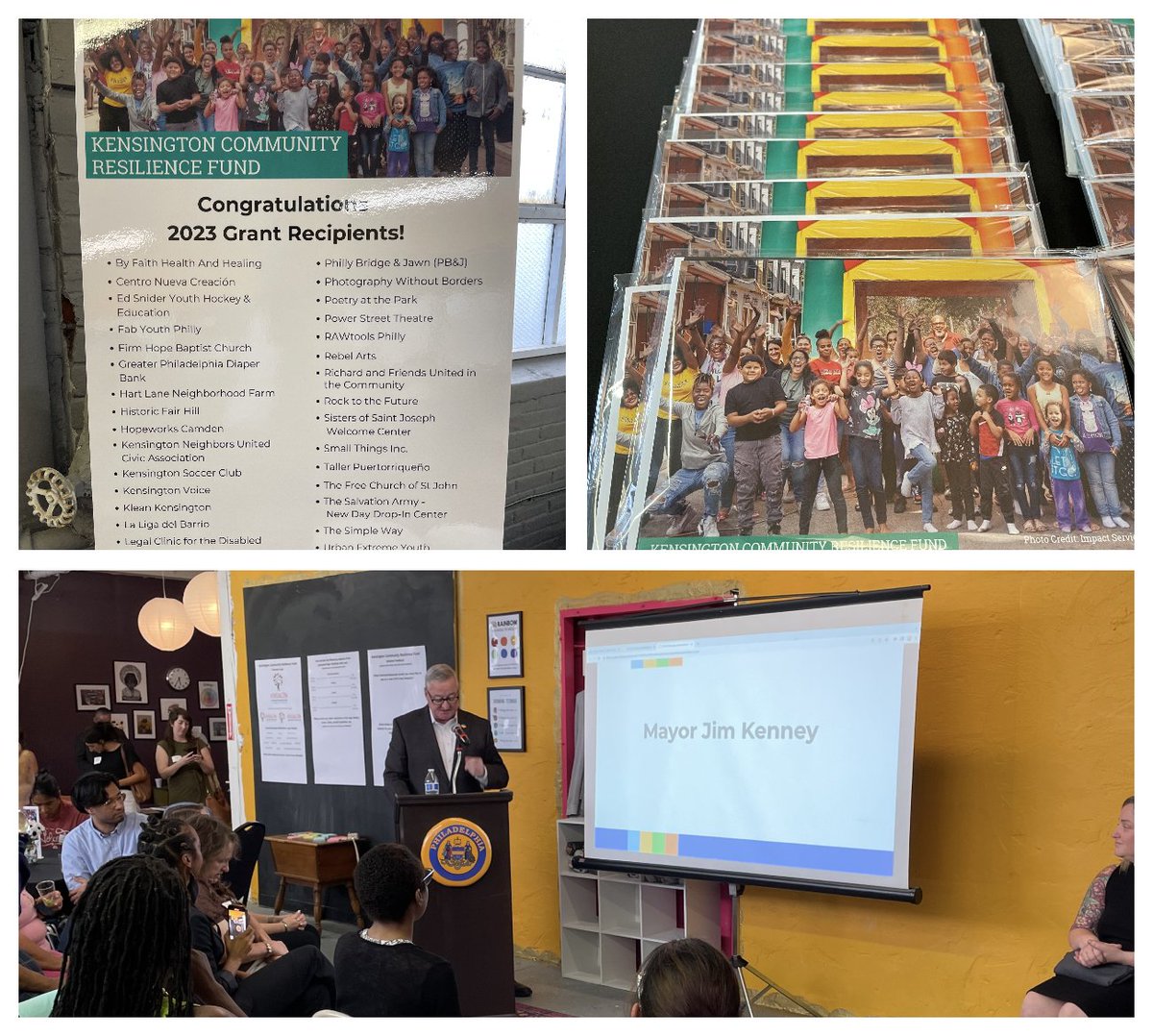 Hopeworks Camden (@hopeworkscamden) on Twitter photo Thank you to <a href="/kensingtonvoice/">Kensington Voice</a> for hosting an amazing event last night in partnership with Kensington Community Resilience Fund, Ashley Feuer-Edwards, <a href="/ScattergoodFdn/">ScatterGOOD Foundation</a>, <a href="/PhiladelphiaGov/">City of Philadelphia</a>. Hopeworks and other 2023 Grant Recipients were honored! Thank you to <a href="/kensingtonvoice/">Kensington Voice</a> for hosting an amazing event last night in partnership with Kensington Community Resilience Fund, Ashley Feuer-Edwards, <a href="/ScattergoodFdn/">ScatterGOOD Foundation</a>, <a href="/PhiladelphiaGov/">City of Philadelphia</a>. Hopeworks and other 2023 Grant Recipients were honored!