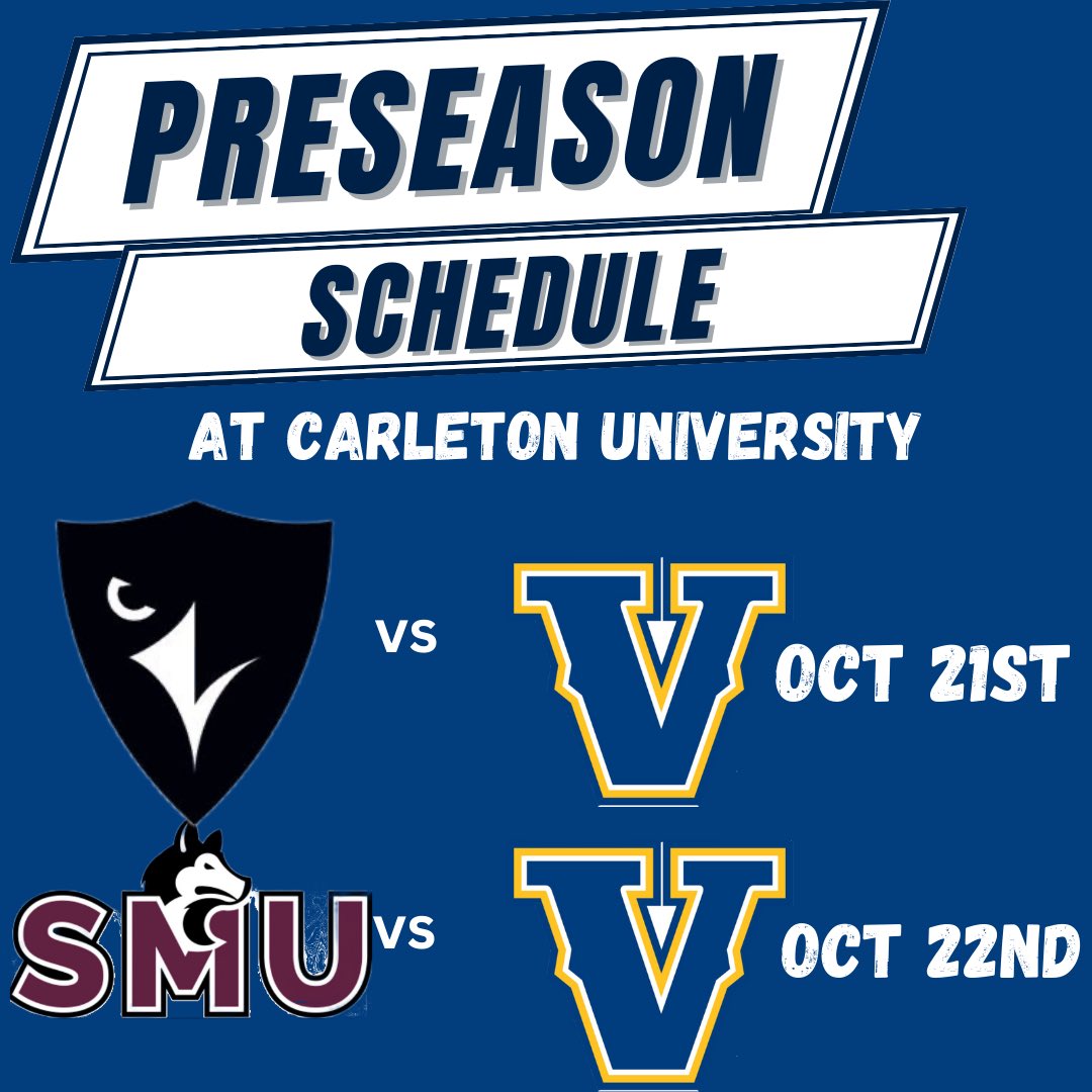 Mark your calendar’s! Our Preseason schedule is out! 🤩🗓️