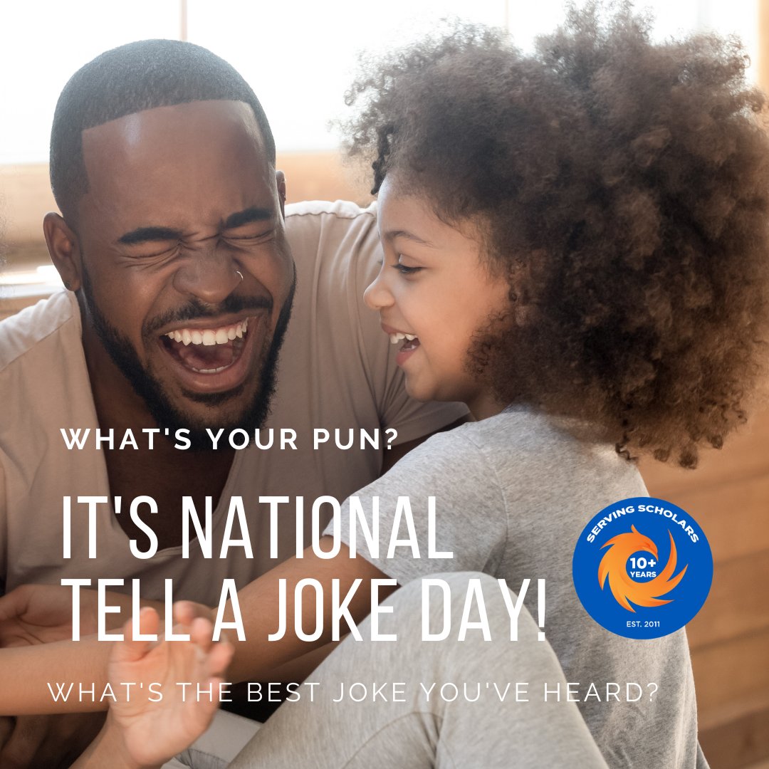 It's National Tell a Joke Day! Share your favorite joke! #NationalTellAJokeDay #TellAJokeDay #WednesdayWit