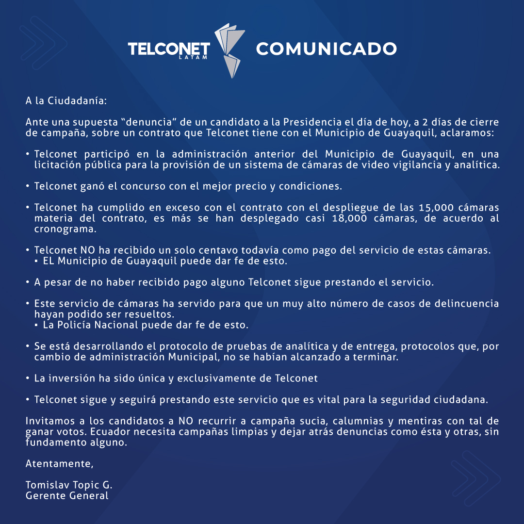 Telconet Latam tweet media