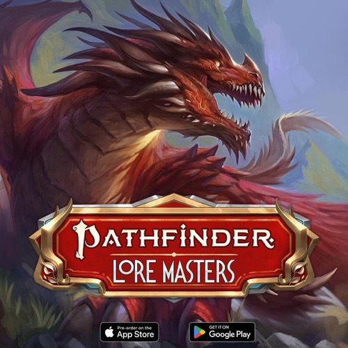 paizo's tweet image. 🎶 Are you smarter than a kobold?🎶  Pathfinder: Lore Masters is a mobile based trivia game featuring over 6,500 questions from the Core Rulebook, Lost Omens World Guide, and Rage of Elements. Read the details here:paizo.me/3YB8FMe 
#paizo #Loremasters #trivia #pathfinder