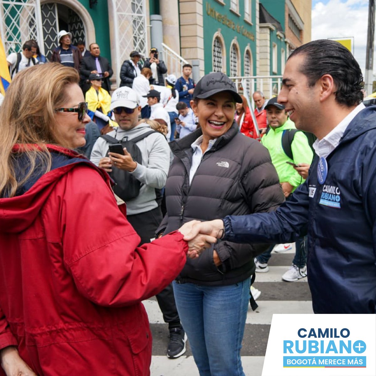 camilorubianobe's tweet photo. 💪🏙️ La Marcha de la Mayoría es un llamado a la acción. Bogotá merece más y estamos aquí para lograrlo. Unidos, conseguiremos las soluciones que nuestra ciudad necesita. 1️⃣5️⃣💙#CD15 #AlConcejo #BogotáMereceMás #VOTACentroDemocratico https://t.co/ec8OSyqugR