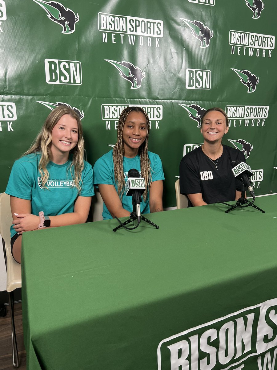 OBU_Volleyball's tweet photo. Going LIVE now! 

https://t.co/XIWSQV46fR https://t.co/jKDAdaS2rM