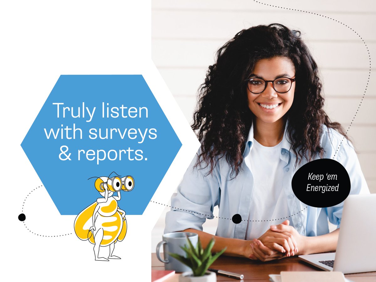 When employees believe their leaders truly listen - and act - they become energized. #TalentKeepers makes “listening” a science. Over 1MM surveys for companies like yours have helped HR managers truly listen and gain insights. Get started: buff.ly/3NGZapG