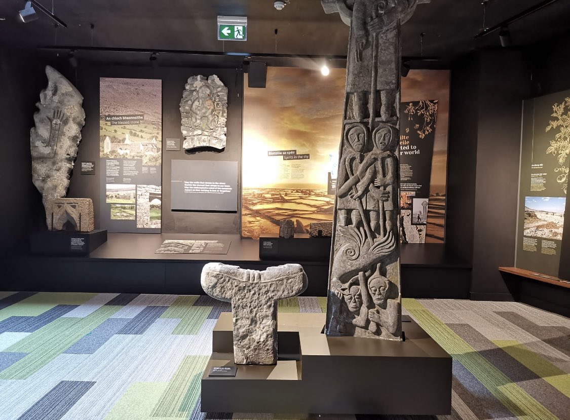 It’s #NationalHeritageWeek
To celebrate we’re highlighting our exhibition fit out at the Burren Centre, Co Clare which introduces the world-famous Burren region, a UNESCO Geopark with thousands of years of history, reflected through megalithic tombs, forts &amp; ancient monuments