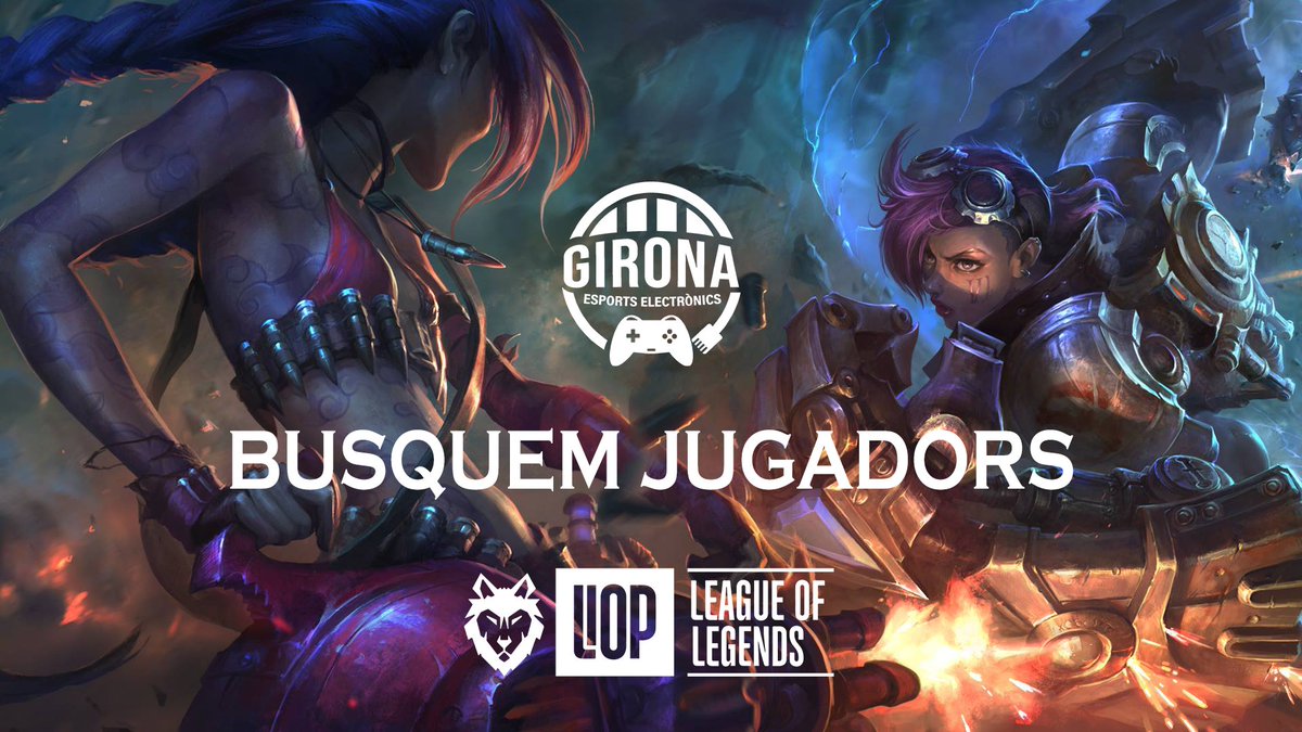 📡Busquem jugadors de League of Legends📡

Interessats en competicions:
Challenger LlOP <a href="/Gamesportselect/">Gamesports Electrònics</a> 🐺
Master LlOP 🐺

A continuació disposeu del formulari per inscriure-us en els tryouts :
📨 forms.gle/JKvCXSEb6dpPVa…

#SomDeGirona #GamingGirona #EsportsElectrònics #català