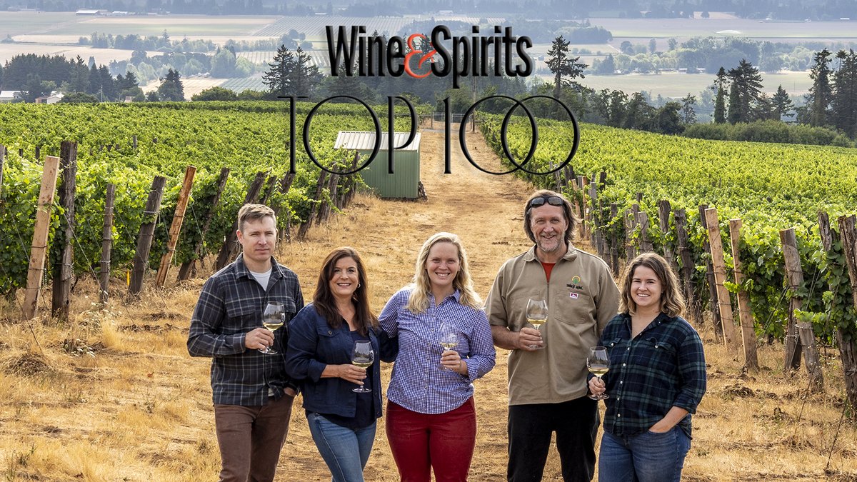 🍾 WE DID IT AGAIN!!! Brooks has been named one of the Top 100 Wineries of 2023 by @WineandSpirits!!! Please help us congratulate our incredible production team! This is the third year we've received this prestigious honor. Wow, what a year we're having! 😊