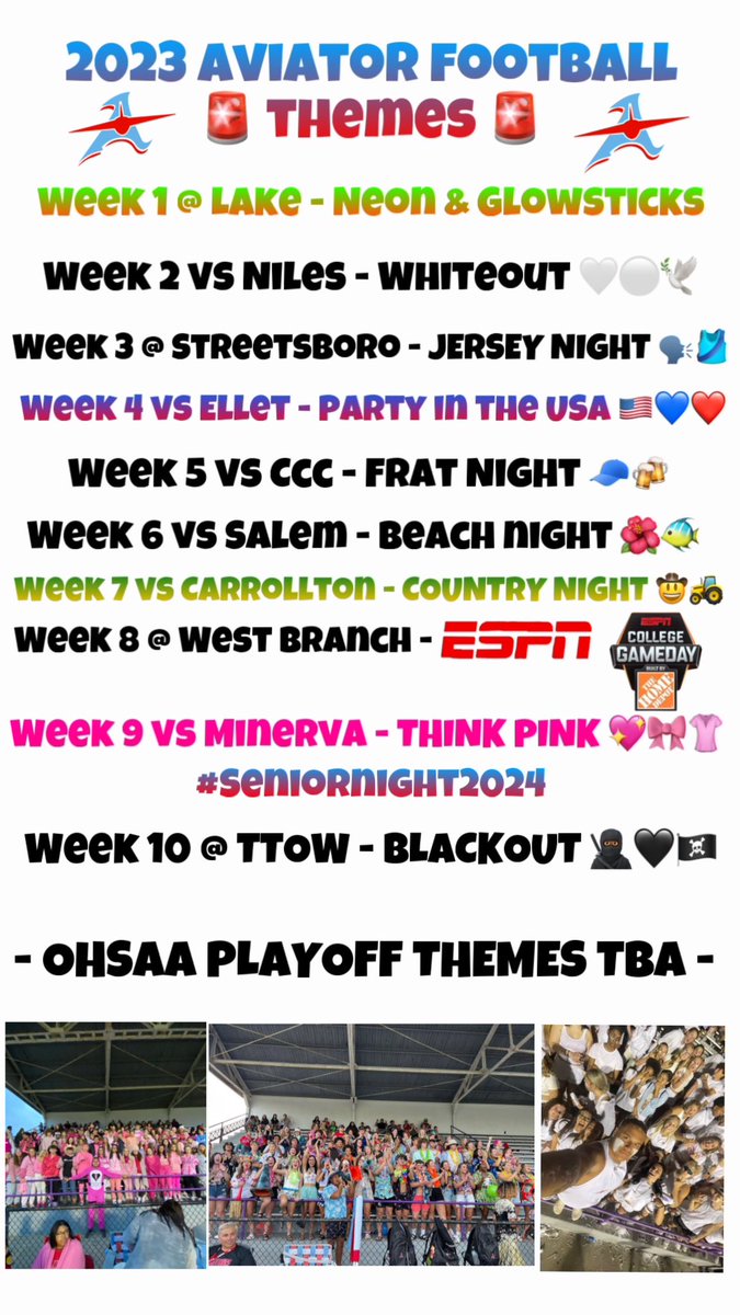 Atown_Barstool's tweet photo. 🚨 UPDATED THEMES FOR FNL 🚨 https://t.co/tIzfHl4CHD
