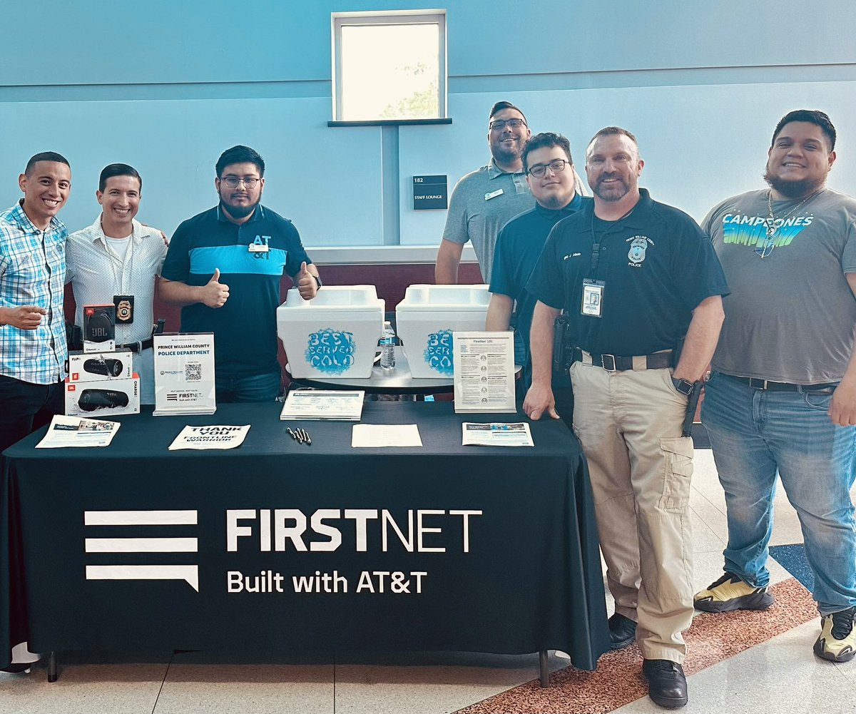 Juan Montano (@king_jmontano) on Twitter photo Our team is super excited to celebrate & appreciate <a href="/PWCPolice/">Prince William County Police Department</a> 👮🏻♂️👮🏻 with ice cream appreciation🍦Thank you Sgt. Thomas for inviting us today! 🙏🏼
We love supporting our First Responder! Our team is super excited to celebrate & appreciate <a href="/PWCPolice/">Prince William County Police Department</a> 👮🏻♂️👮🏻 with ice cream appreciation🍦Thank you Sgt. Thomas for inviting us today! 🙏🏼
We love supporting our First Responder!