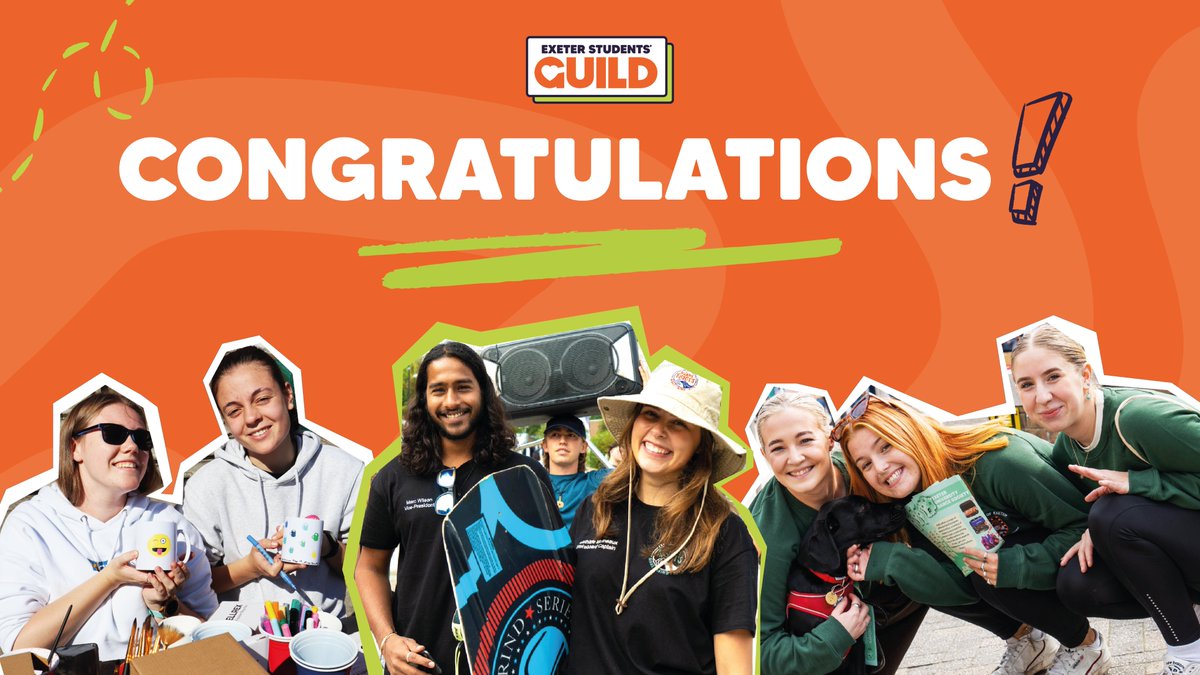 Exeter Guild (@exeterguild) on Twitter photo Wishing the best of luck to everyone receiving their A-Level & BTEC results today!
And a huge congratulations if you have got into <a href="/UniofExeter/">University of Exeter</a>, probably the best university in the world 😉
#ALevelResultsDay Wishing the best of luck to everyone receiving their A-Level & BTEC results today!
And a huge congratulations if you have got into <a href="/UniofExeter/">University of Exeter</a>, probably the best university in the world 😉
#ALevelResultsDay