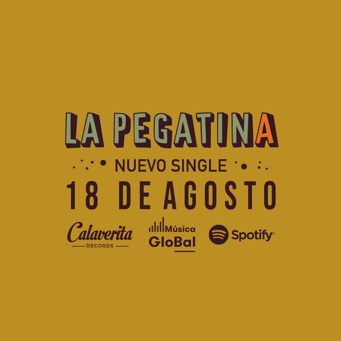 Apúntate la fecha 👉 18 Agosto 🔥🔥🔥 

Candela” es el primer single de nuestro nuevo EP.

Una rumba-rock que seguro que no os váis a quitar de la cabeza 😜

👉 bit.ly/Candela_LaPega…

📀: @calaverita_records <a href="/musica_global/">Musica e noticia</a>