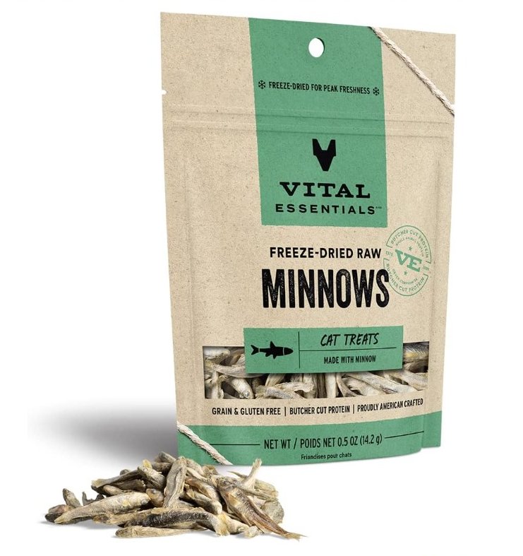 Looking for new natural cat treats? These Vital Essentials Freeze-Dried Raw Cat Treats are made without treat additives, fillers, dyes, flavorings, and more. Click the link below to purchase!

amzn.to/3YSJZzb

#naturalcattreats #driedminnowtreats #cattreats #freezedried