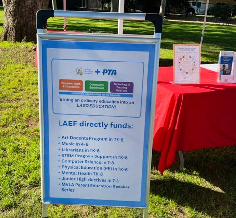 Thank you for representing LAEF at your back-to-school coffees this morning, LAEF Board members. You all rock! LAEFonline.org #lasdk8