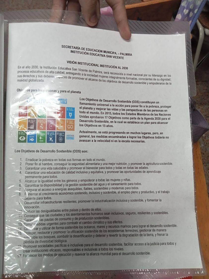 TonyVenet274186's tweet image. #Urgente La secretaria de educación de la ciudad de Palmira está impulsando la AGENDA 2030 en Colegios Públicos de la ciudad esta es la Palmira del titere Hampon ⁦@SoyOscarEscobar⁩ al servicio de Su titiritero ⁦@georgesoros⁩ Financiador del sistema #Pazos