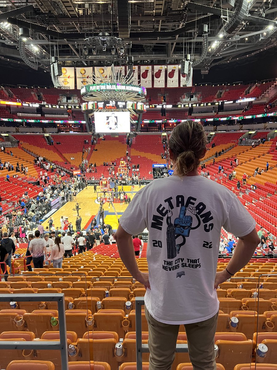 metafansnft's tweet photo. Since March 17th of this year, 153 days ...

We've sent 150 people (75 holders w/ a plus 1) to VIP IRL events #NFTCommunity 

Notable events:

▫️ Miami Marlins ⚾️
▫️ Miami Heat playoff game 🏀
▫️ Florida Panthers playoff game 🏒
▫️ Chicago Cubs 🧢
▫️ Miami Dolphins 🏈
▫️ Batting practice at Wrigley Field ⚾️
▫️ Bruce Springsteen Concert 🎸