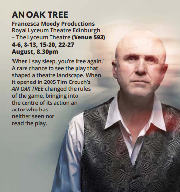 CSSDLondon's tweet image. An Oak Tree, Written by @‌thistimcrouch, with performance by Central&apos;s Principal Josette Bushell-Mingo #CSSDEdinburgh #CSSDAlumni