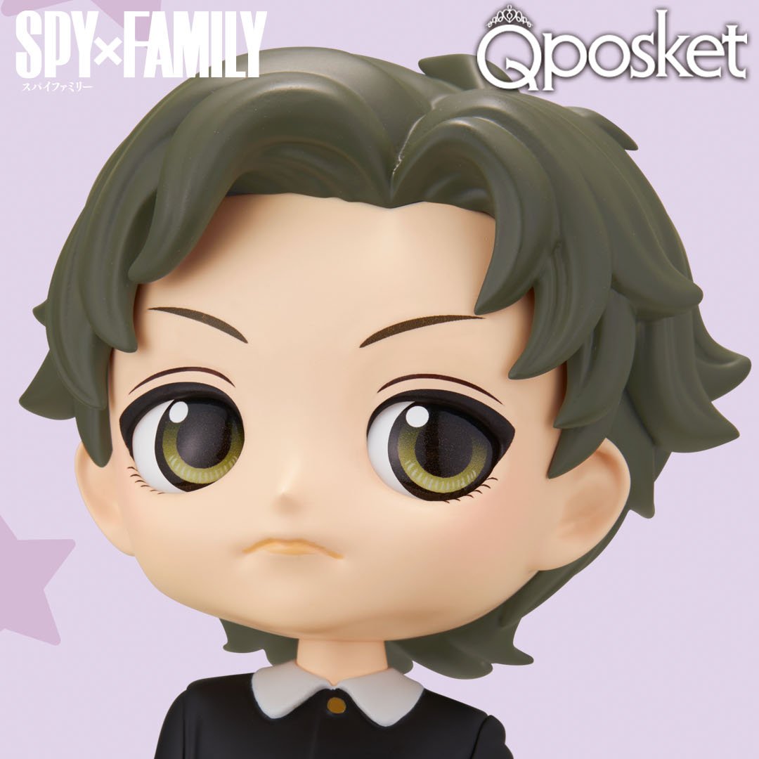 Secrets, spies, and sophistication! 🕶️ Embrace the clandestine world of #SpyxFamily with the Damian Desmond #Qposket figure. Coming soon to your favorite toy retailers.