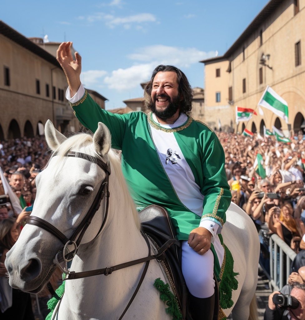 Prompt: “Intelligenza artificiale mostraci il protagonista del Palio 2033”

#nonleggerAI #PaliodiSiena