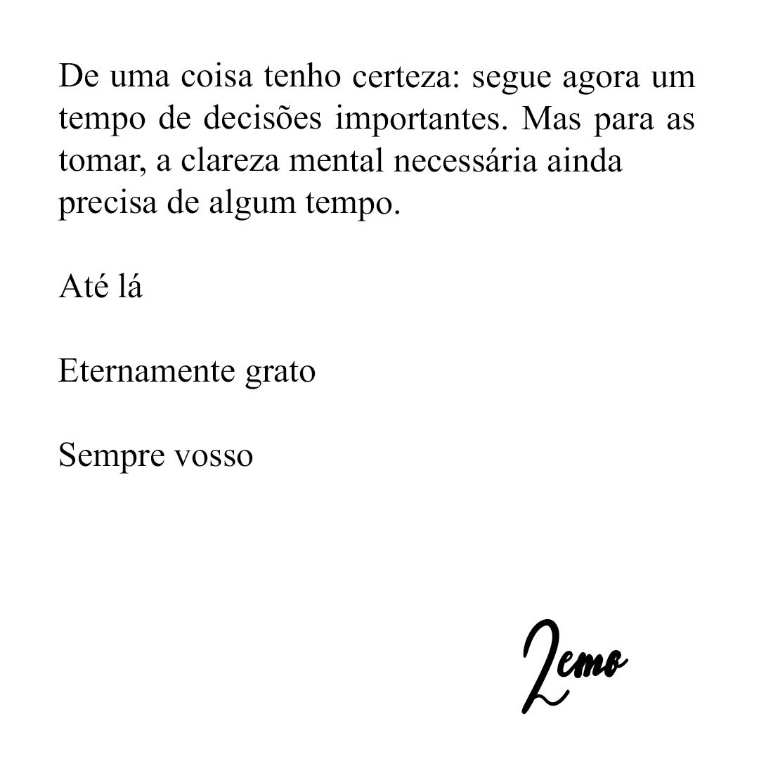 Zemo2_'s tweet image. O tweet que não queria ter que fazer.
Foi um prazer, meus caros ✨