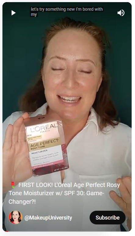 Cherelynn's tweet image. I&apos;m really liking this peony scented rosy tone moisturizer! Have you tried it?
YouTube review here: youtu.be/RoWRFsSZjig
Amazon shop link here:  amzn.to/3shVIux

#BblogRT